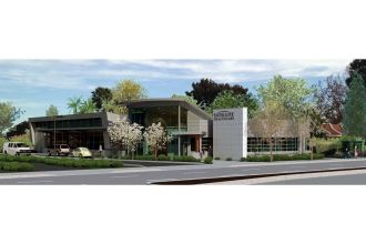 Rendering, Satellite Healthcare, Bascom, San Jose