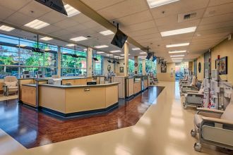 Treatment Room, Satellite Healthcare, Bascom, San Jose